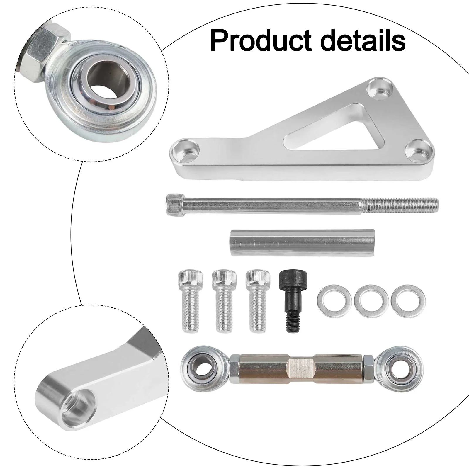 

For Chevrolet For SBC For 350 Water Pump Alternator Bracket Kit for Enhanced Engine Performance and Reliability