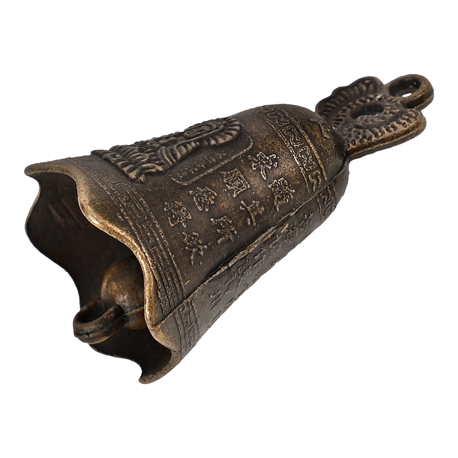 

Vintage Bell Iron Charm Craft Retro Mini Jingle Feng Shui Wind Chime Decor Keychain Pendant Small Brass Bell For Home