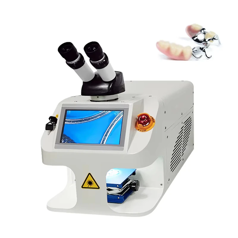 60W 100W 200W Mini Model Portable Medical Precision Laser Welding Machine For Dental Lab