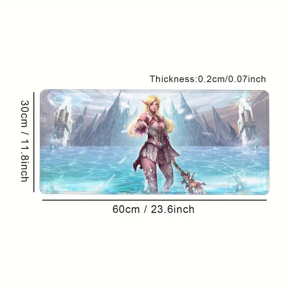 Lineage 2 Rubber XXL PC Gaming Mouse Pad Gamer Desk Mats Keyboard Pad Mause Pad Muismat Desktop Mat