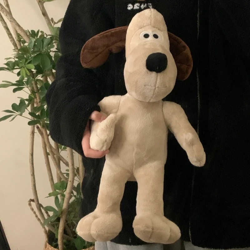 الكرتون جروميت أفخم والاس اللعب أنيمي جرو محشوة الدمى Kawaii غرفة ديكور الشيف نمط لعبة جمع الاطفال عيد الميلاد هدية عيد الميلاد