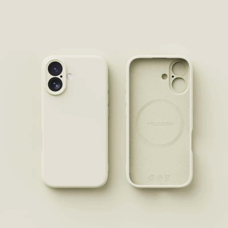 Original Liquid Silicone Magnetic Phone Case For iPhone 17Air 16 Plus 15 14 13 12 17 Pro Max Magsafe Wireless Charge Matte Cover - náhled 3