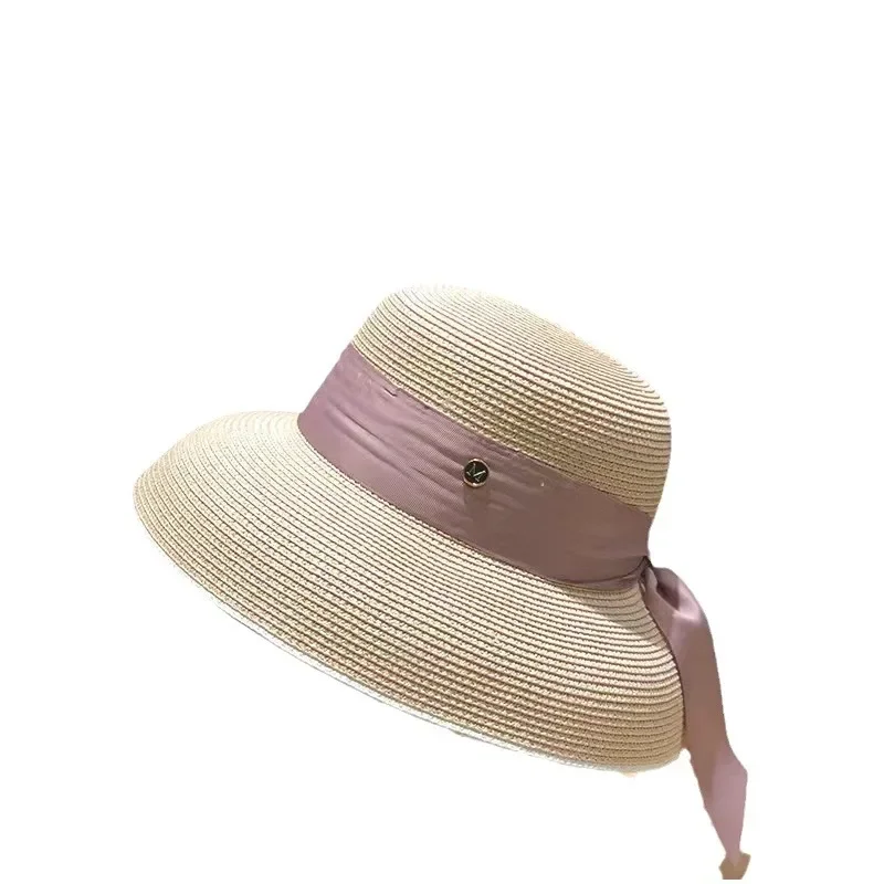 قبعة صياد السمك النسائية على طراز هيبورن الفرنسي العتيق - قبعة فيونكة عصرية للنساء، قبعة ريترو واسعة الحواف