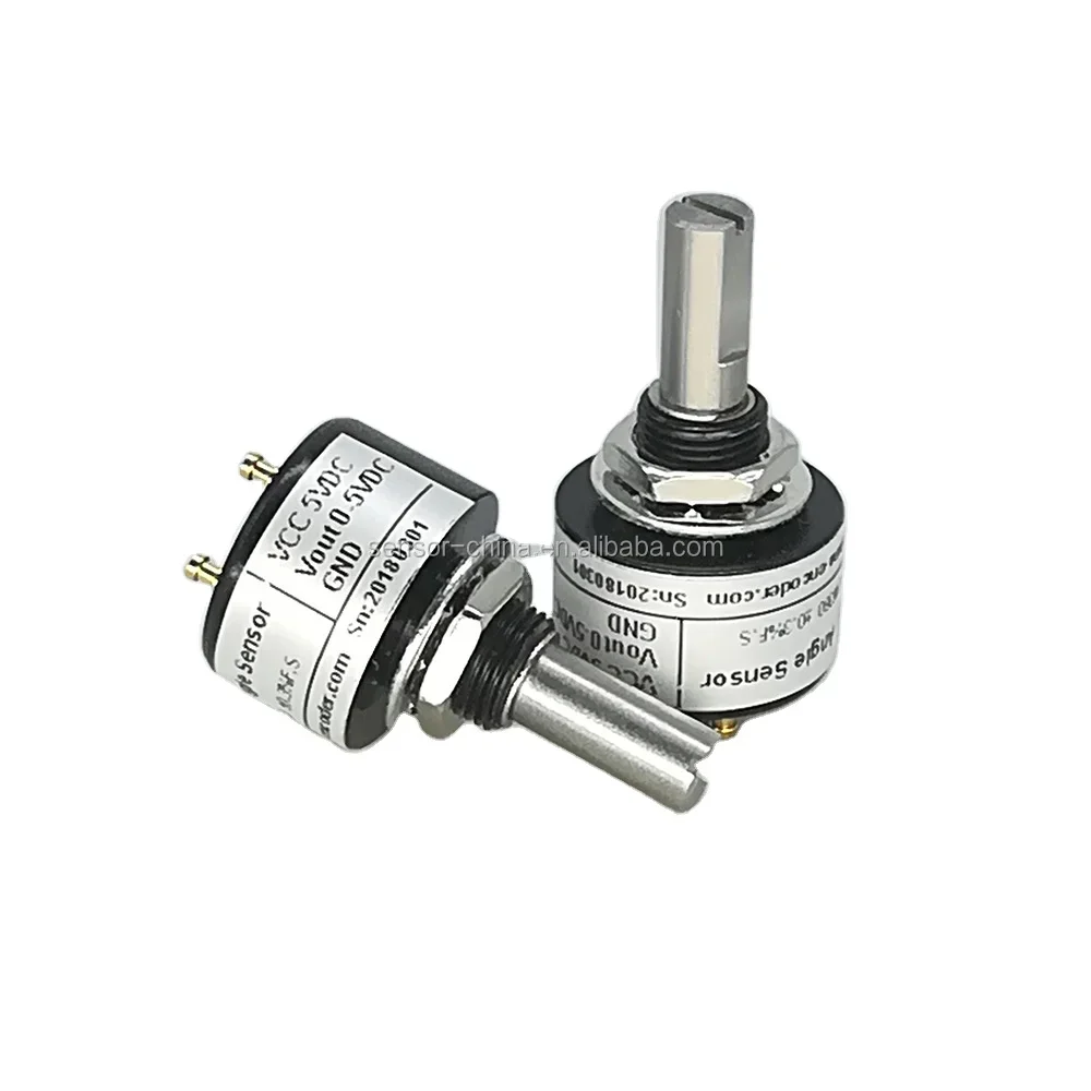 360 Degree Non-contact Potentiometer Angle Sensor P3020-V1-CW360 with 0~5v output for Manipulator