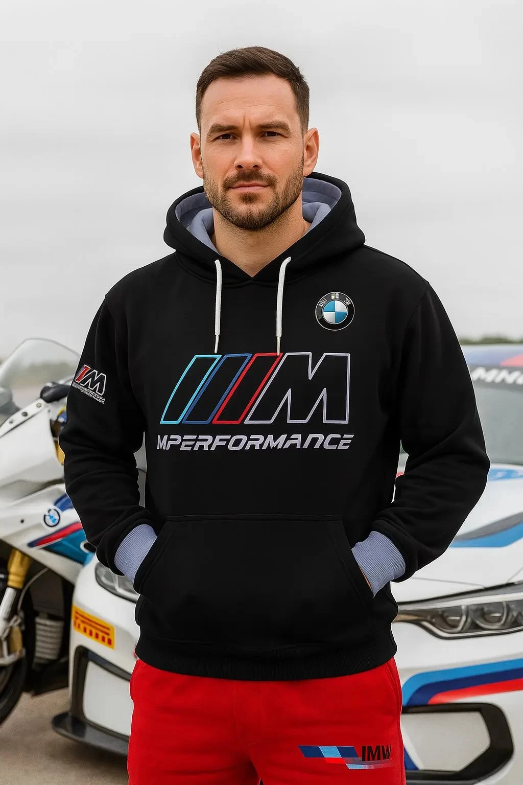 

American Bmw Racing F1 Fashion Casual Sports Long Sleeve Hoodie 3D Mesh Thin Breathable Speed Drying Men Women's Sports Shirts