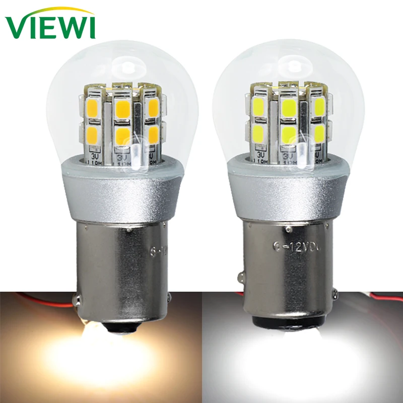 2pcs Led Car Interior Light P21/5w P21W 1156 BA15S 1157 BAY15D 6v 12v Canbus 4W Coche Auto Moto Parking Bulb Turn Signal Lamp