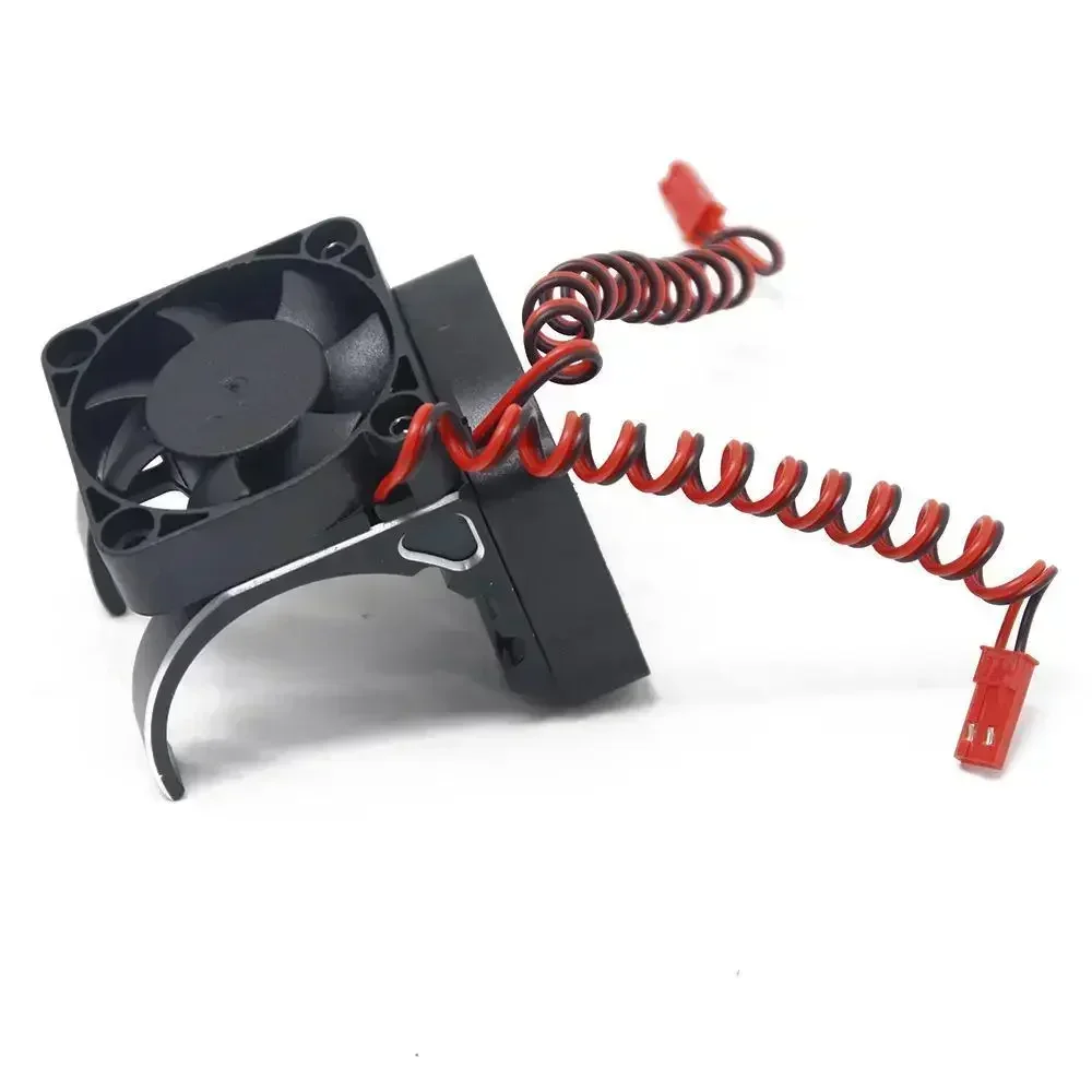 42mm Motor Dual Cooling Fan Motor Heat Sink RC Model Car Upgrade Accessories Parts for 4082arrma