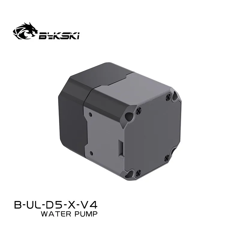 ปั๊มน้ำ Bykski รุ่น Max Flow 750L/H ยกสูง 4.5 เมตร พร้อมระบบควบคุมความเร็ว PWM สำหรับระบบระบายความร้อนด้วยน้ำในคอมพิวเตอร์ รุ่น D5 Pump สำหรับพีซี, B-UL-D5-X-V4