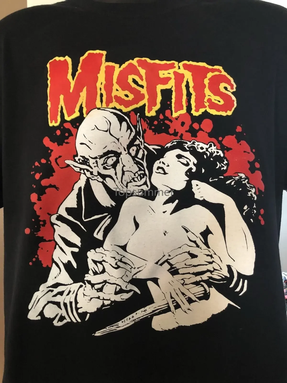 

Misfits Nosferatu T-Shirt Rare Vintage Fiend Danzig Horror