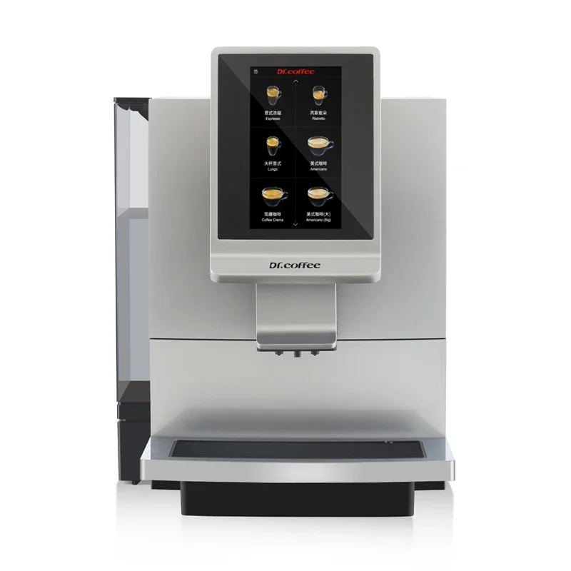 &For Dr.Coffee F08 Automatic Espresso Machine Bean To Cup Black Coffee  With Grinder