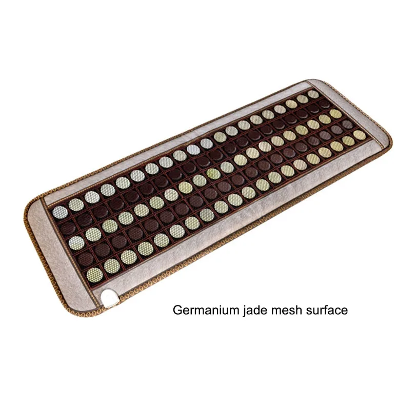 Electric Heated Jade Germanium Stone Massage Mattress Natural Jade bed Tourmaline Stones Sofa Pad Infrared Heating Mat