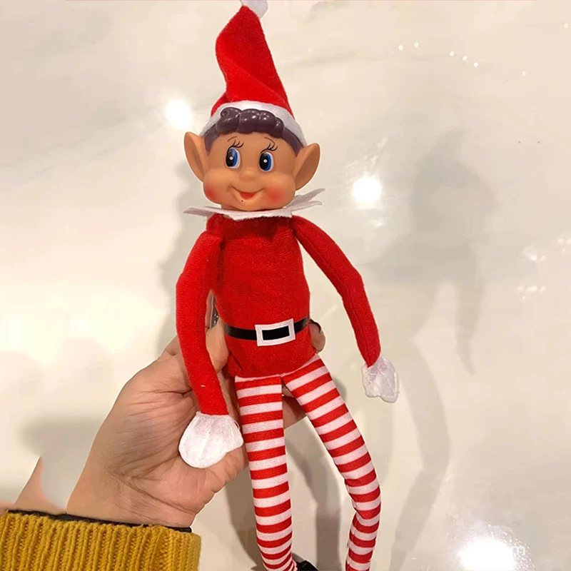 2024Christmas Multiple Styles Cute Christmas Elf Doll Family Accessories Desk Decoration Home Accessories Fairy Статуэтки Кошек