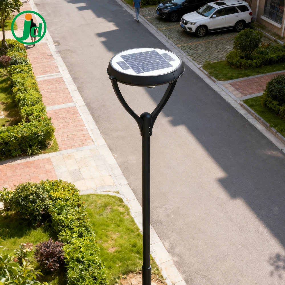 Outdoor IP66 Street Lamp Lawn Patio Yard Walkway Landscape Waterproof Outdoor Solar Power Garden Light