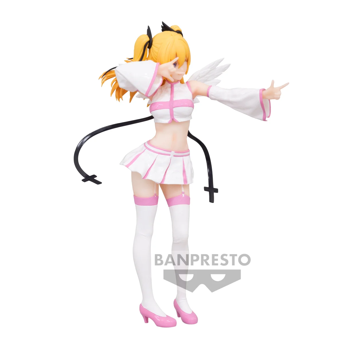 Original BANDAI BANPRESTO GLITTER&GLAMOURS 2.5 Dimensional Seduction RIRISA AMANO Anime Figure Toys PVC Model Collection Doll