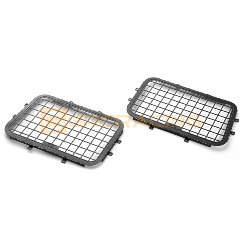 GRC Side/rear Window Protective Decorative Net Metal Mesh for 1/10 RC Crawler Car Traxxas AXIAL SCX6 Wrangler AXI05000 Parts