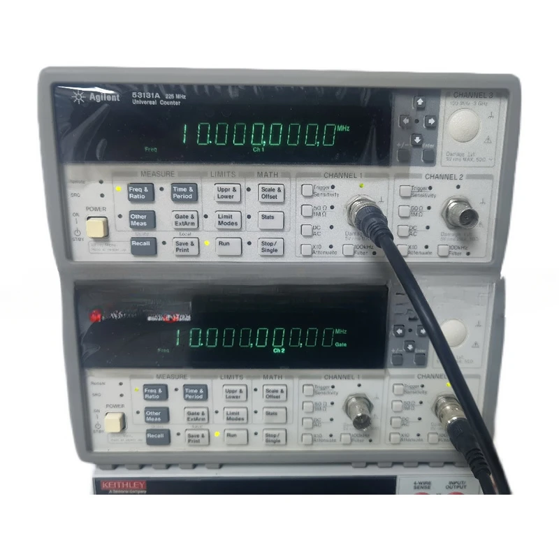 Agilent HP53131A Frequency Meter, high precision digital general purpose counter, up to 200 measurements/sec on GPIB