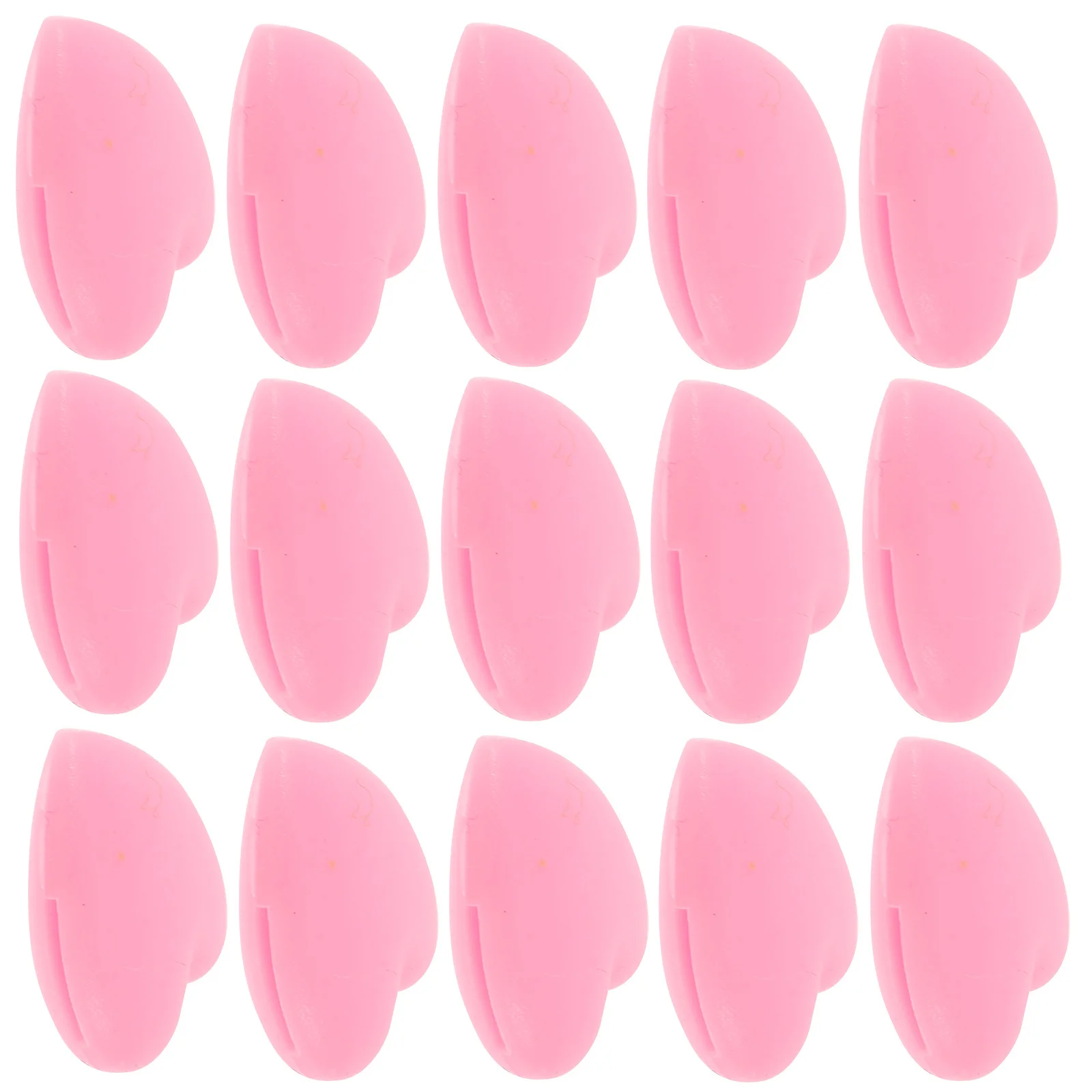 

20pcs Silicone Ear Grips Anti Slip Eyeglass Holder Heart Shaped Lightweight Glasses Tightener For Sunglasses Reading Eyewear
