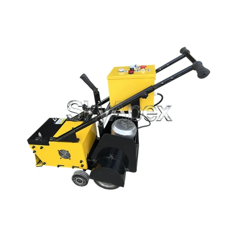 Walk Behind Electric Floor Scraper Plastic Runway Court Renovation Remover Playground Refurbishment Stripping Machine