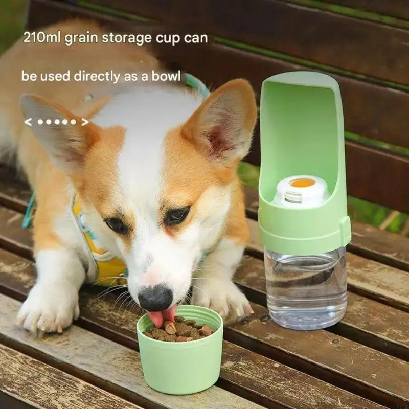 

Portable Dog Water And Cup For Outdoor Travel Leakproof Storage and Water Container Easy To Use Y5GB