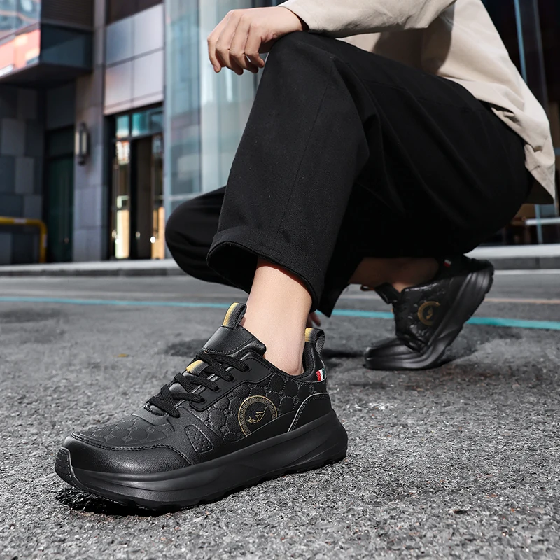 جديد واسعة اصبع القدم حذاء رجالي عادية تنوعا لينة وحيد واسعة آخر أحذية المشي أحذية رياضية تنفس الجلود مريحة أحذية بيرفوت