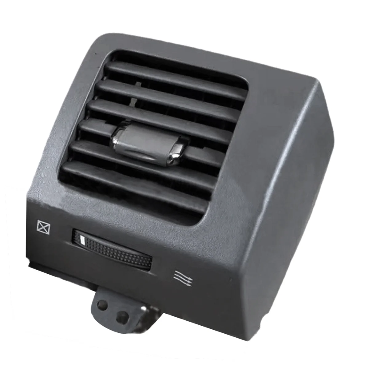 Salida de ventilación de aire para salpicadero, rejilla de aire acondicionado, color negro, para Toyota Land Cruiser Prado 120 Lexus GX470 03-09