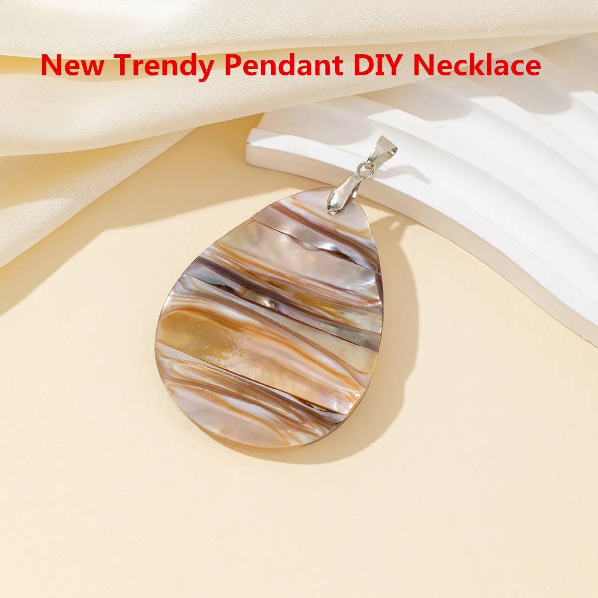

New Fashionable Pendant Natural Shell Irregular Pendant For Jewelry Making DIY Necklaces Earrings Bracelet Accessories