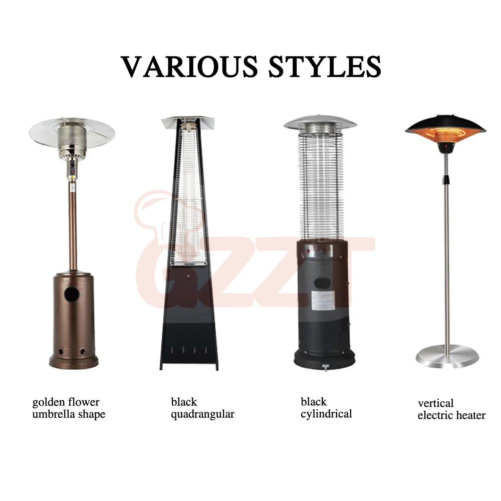 Factory Manufacturer Standing Tower Heater Outdoor Use Propane Gas Pyramid Heaters