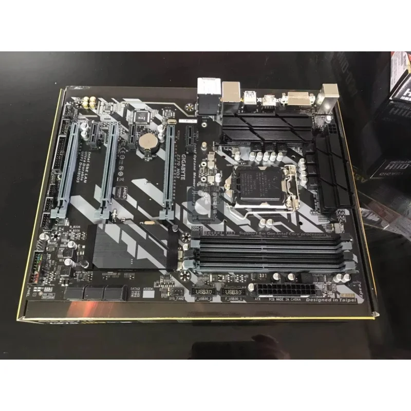 

For Gigabyte Z370-HD3 computer game main board, support eight generations of processors
