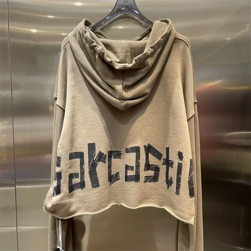 خريف جديد أسود رسالة مطبوعة المتعثرة ثقوب لا حدود لها المرأة مقنعين البلوز