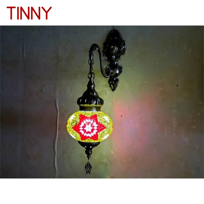 

TINNY Exotic Retro Wall Lamps Creative Indoor Decorative For Home Living Room Hotel Corridor Bedroom