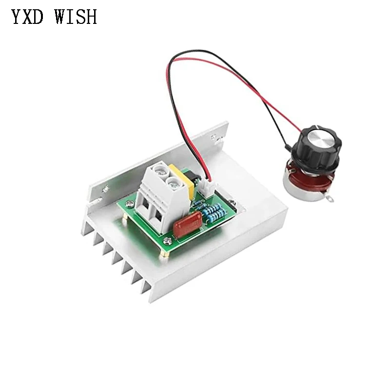 10000W AC Motor Speed Controller 10000W 220V SCR Electric Voltage Regulator Dimmer Motor Speed Temperature Voltage Controller