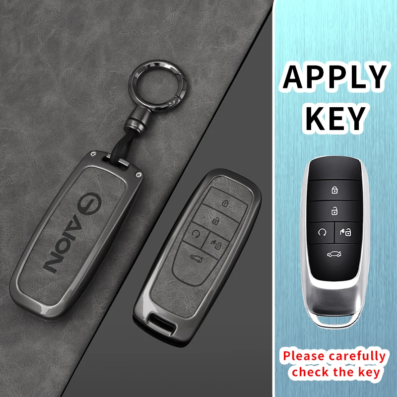 Car Key Cover Smart Remote Control Fobs Case Protector Bag Keychain Holder Auto Accessories For GAC Trumpchi Aion S Y V IA5