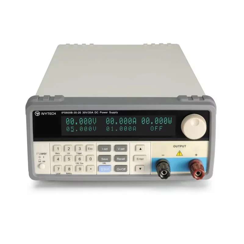 

IPS-600B-30-10 30V 10A Programmable DC Power Supply Digital Adjustable Regulated Bentop Power Source for Lab Test Phone Repair