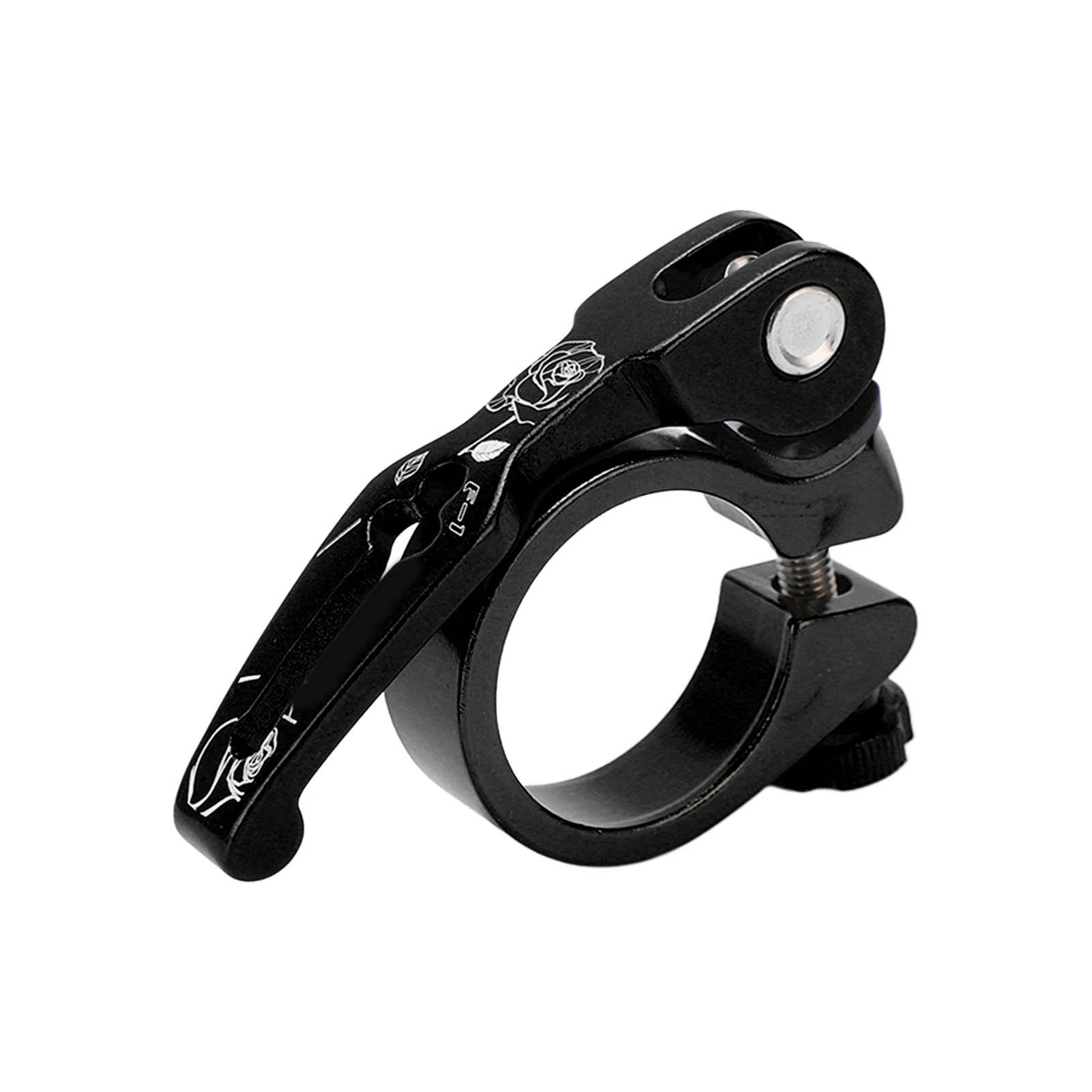 31.8MM Bike Seat Clamp Aluminum Alloy Quick Release Mountain Road Bike Seatpost Clamp