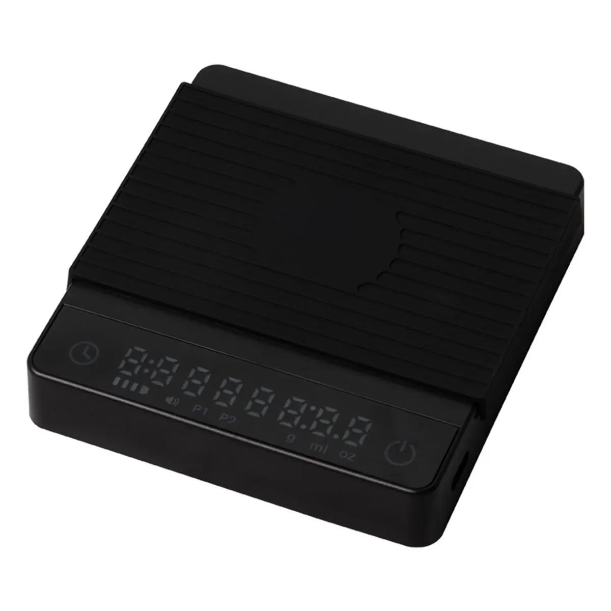 A47T Mini Espresso Coffee Electronic Scale Portable Special Hand-Brewed Coffee Bean Scale Timing Weighing Device