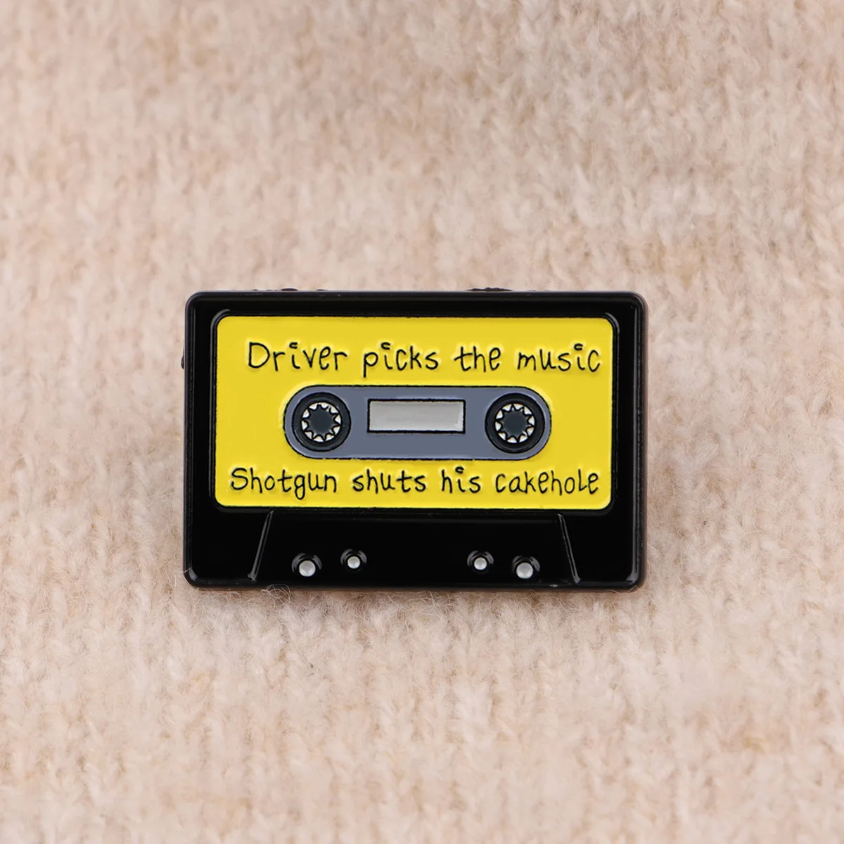 Retro Cassette Record Cool Enamel Pins Cartoon Brooch Clothes Backpack Lapel Badges Fashion Jewelry Accessories For Friends Gift