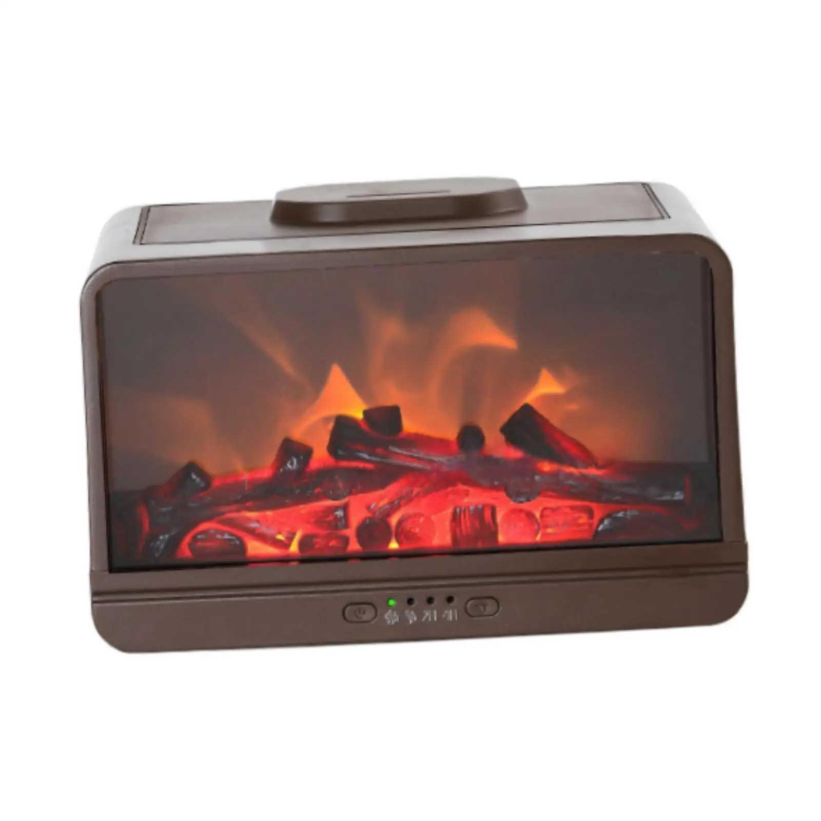 Flame Air Humidifier Home Fragrance Silent Essential Oil Diffuser with Timer