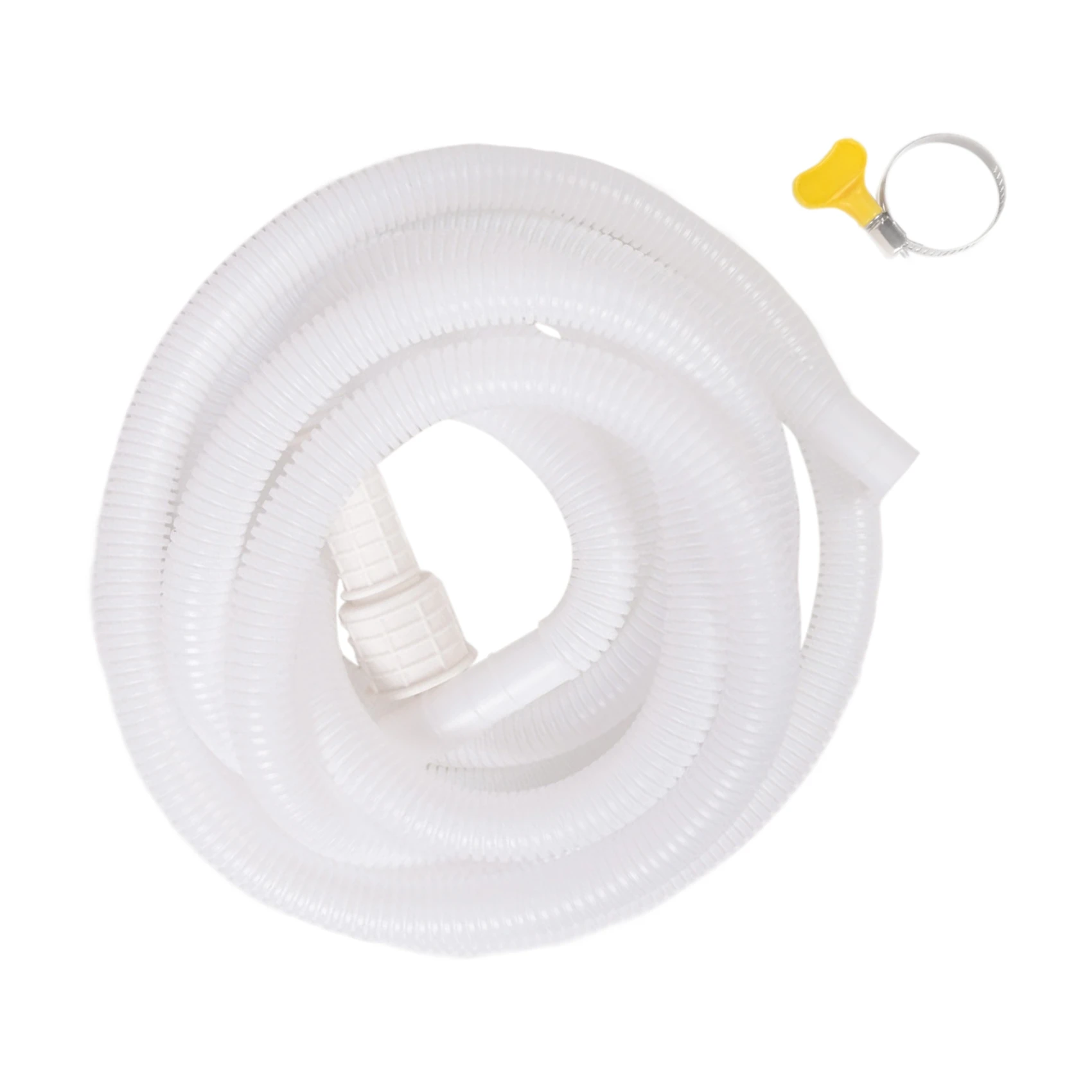 A55X-Dehumidifier Drain Hose, 13Ft Flexible Drain Hose With Cuttable Rubber Adapter And Connect Clamp, Hose Replacement