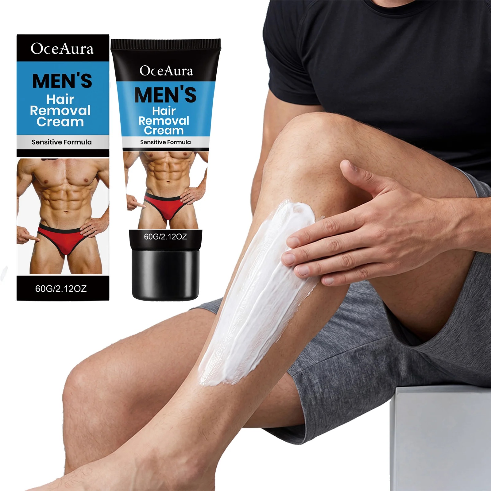 Men Hair Removal Cream Painless Depilatory Intimate Areas Arm Armpit Leg Hair Remover Gentle Permanent Hair Inhibition Cream
