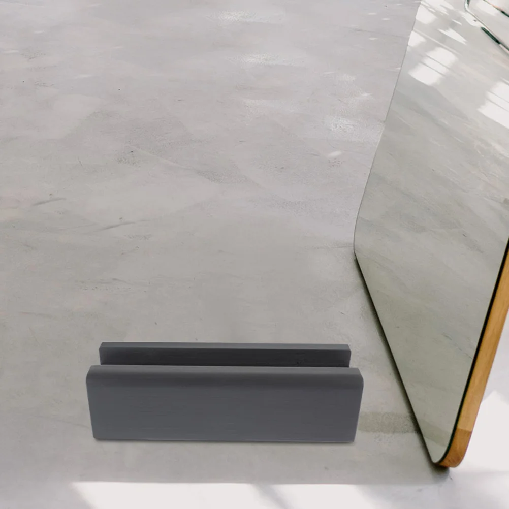 

Floor Mirror Base Small with Stand over Door Room Wall Mount Bracket Artwork Holder