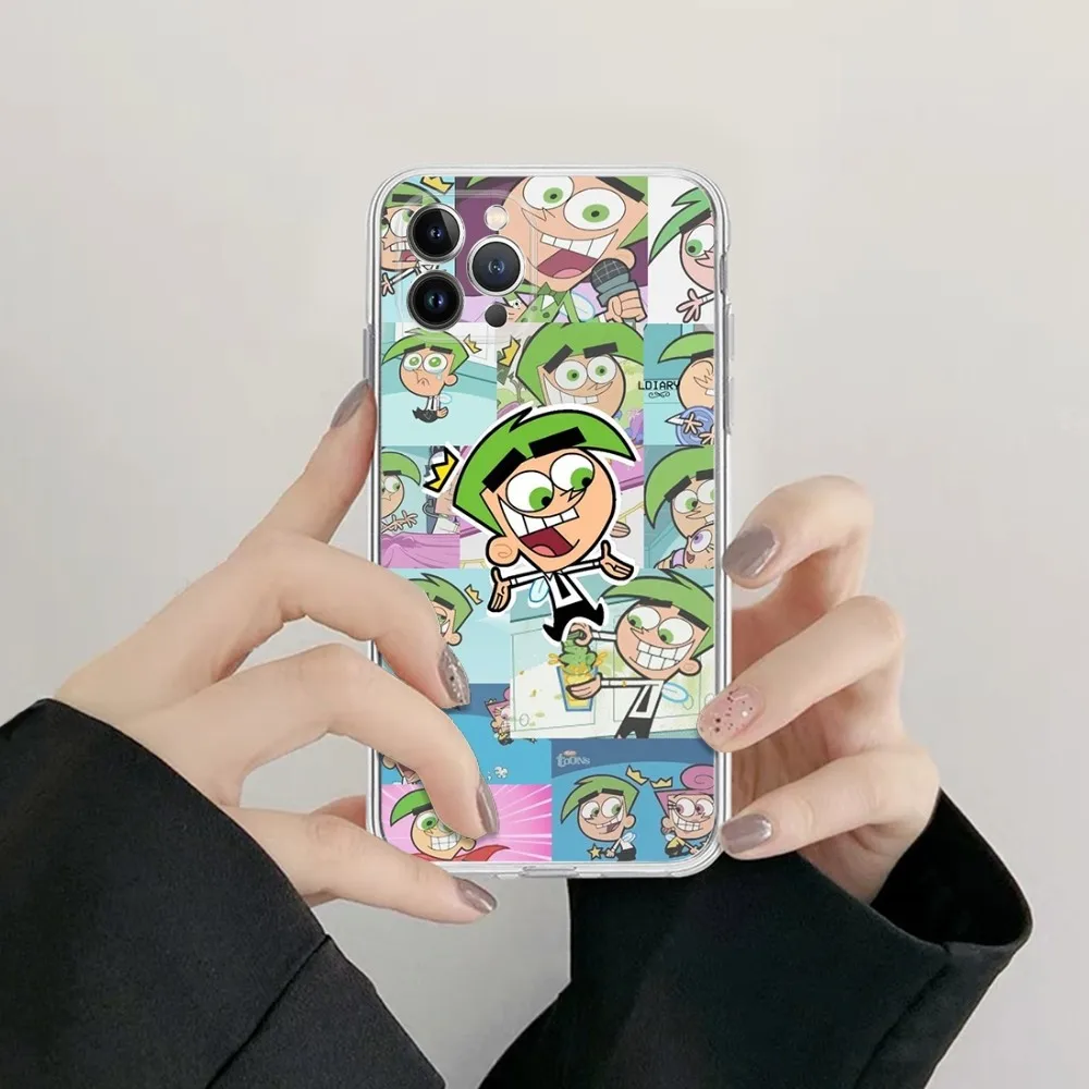 Fairly Odd Parents Phone Case Silicone Soft For Iphone 16 15 14 13 12 11 Pro Mini XS MAX Plus X Cover