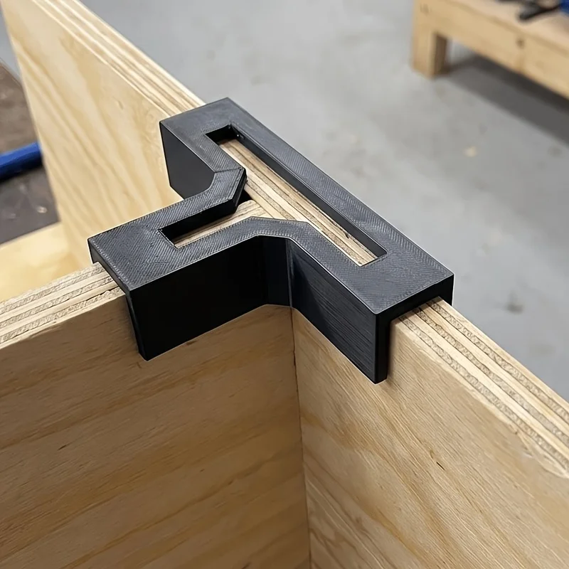 T-shape Thickened 90° Angle Brackets, Wood Furniture Fasteners, Easy Install Anti-loose for Cabinet, Shelf & DIY