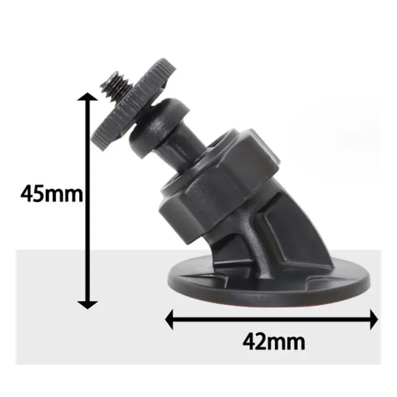 8*10/6MM testa registratore Base Stand cerchio doppio bastone laterale supporto adesivo supporto per auto DVR GPS fotocamera posteriore adesivo di