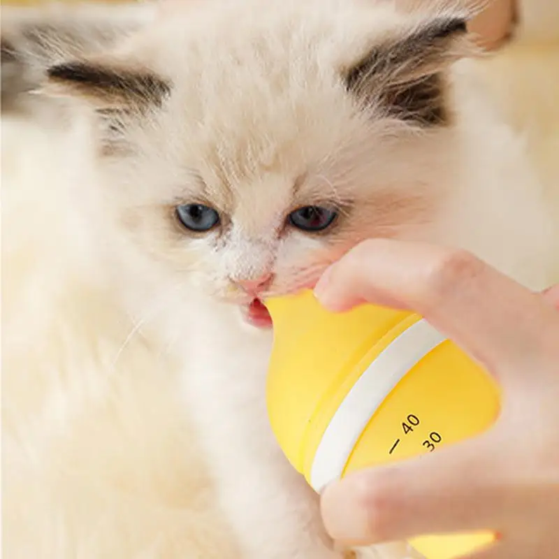 Pet Nursing Bottle 40ml Small Kitten Puppy Feeding Bottle Portable Small Pet Feeding Bottle Precise Puppy Bottle Feeding