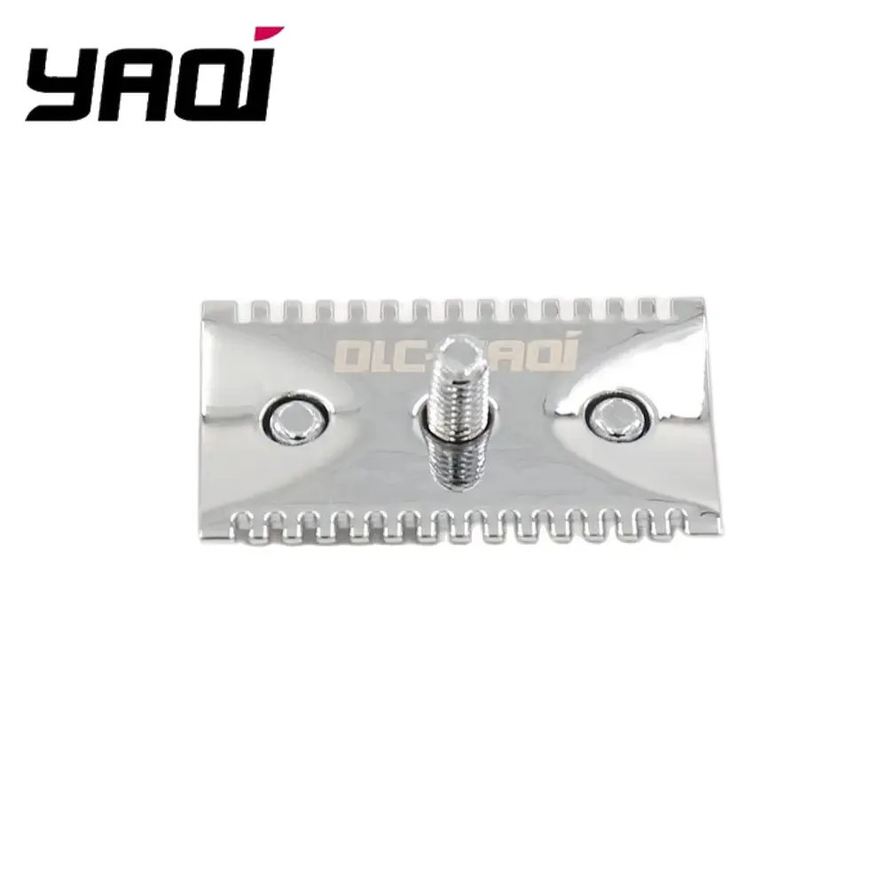 رأس ماكينة حلاقة آمنة للرجال من ياكي كروم ميلون لشفرات الحلاقة