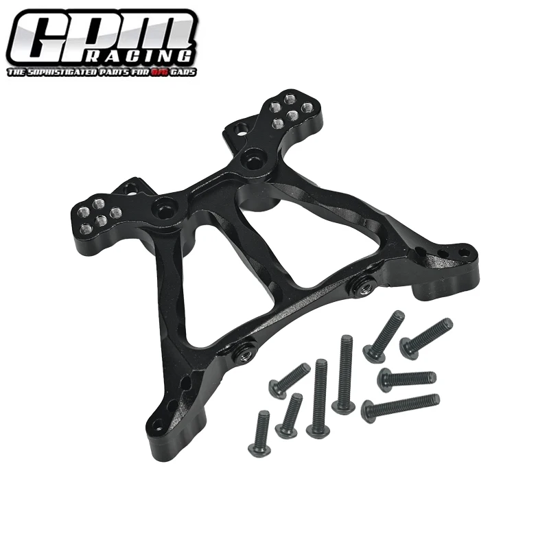 GPM-achterste schokdemperbeugel van gelegeerd metaal voor de TRAXXAS 1/10 Slash 4X4 / Stampede / Ford Fiesta ST Rally / Ford F-150 Raptor R.