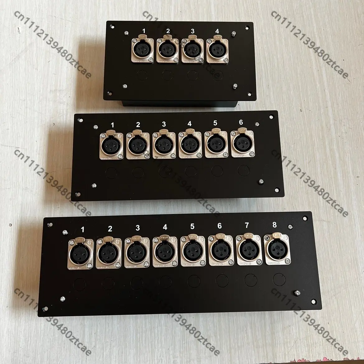 4 6 8 Channel Multi-core Audio Junction Box Microphone Socket Signal Box For Studio Stage Performance