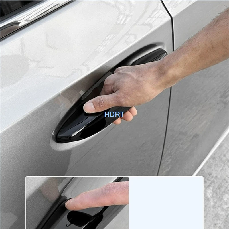 For Lexus ES 2018 + Car Style Outer Door Handle Shell Scratch Resistant Cover Protector Decoration Accessories Exterior Sticker