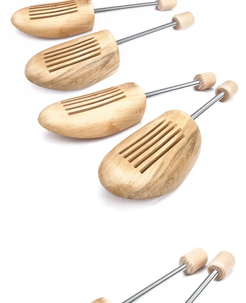 2Pcs / 4PCS Holz Schuhe Bahre Holz Schuh Bäume Anti Verformung Männer Frau Frühling Schuhe Baum Gestaltung Anti falten Schuh Hält – Detail 4
