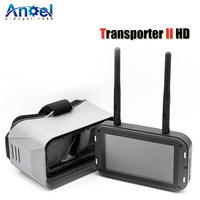 EMAX Transporter II 2 HD FPV Goggles 720x1080 4.45 Inches Screen Antenna HDZero Goggle For RC FPV Racing Drone Quadcopter